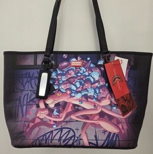 Sprayground Pink Panther Tote Bag
